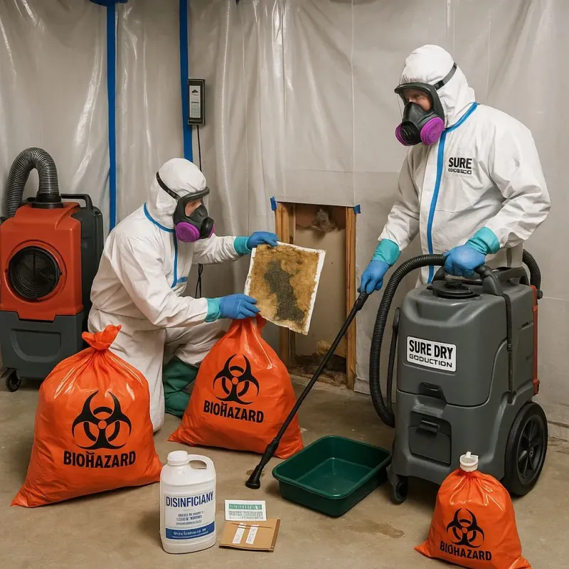 Contaminated Water Handling Protocols process in Bel Air North, MD