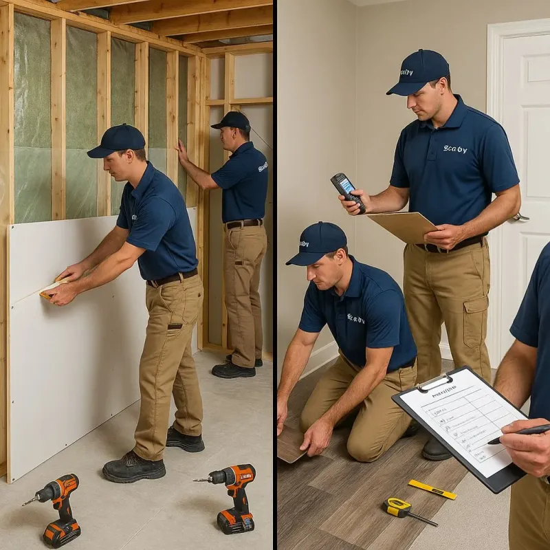 Repairs and Reconstruction process in Bel Air North, MD